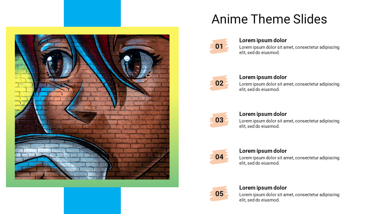 Anime Theme Google Slides